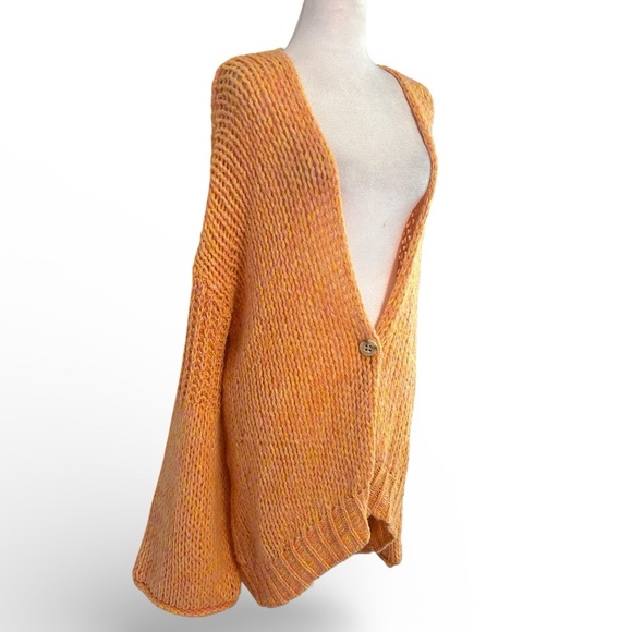 Free People Suger Candy Combo Hometown Cardigan Sweater - Picture 4 of 6